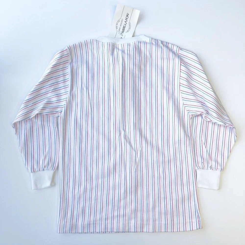 NWT Skivvy Doodles Striped Pajama Top